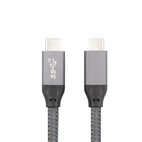 100W USB-C til USB-C Kabel - 20Gbps Data & 4K Video - Kompatibel med Laptops, Tablets og Telefoner 2m 2m