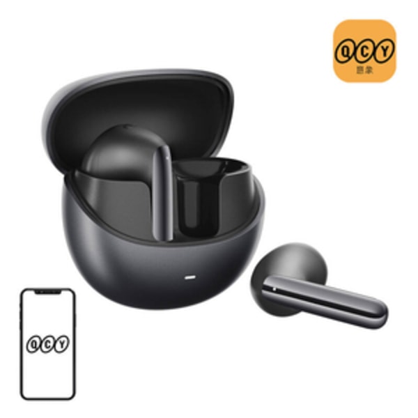 TWS QCY AilyBuds Pro HT10 hovedtelefoner, ANC (sort)