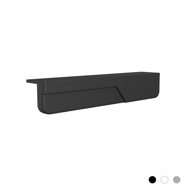 2 stk. silikone skabslåger Black Black
