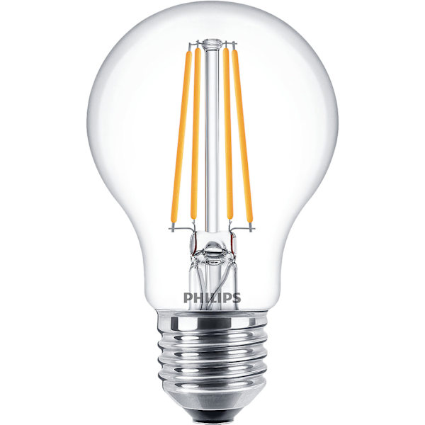 2-pack LED E27 Normal 7W (60W) Klar 806lm