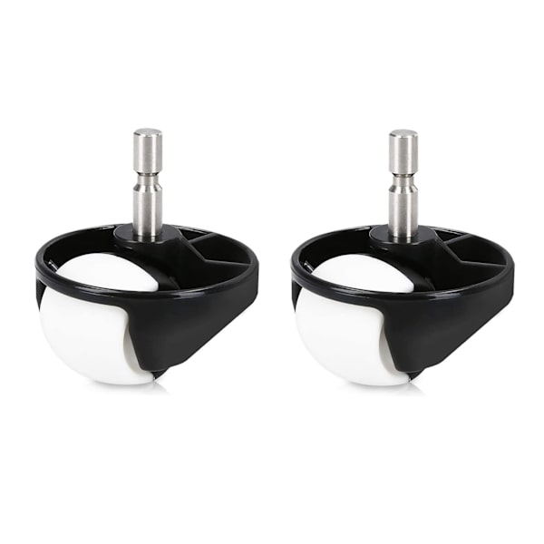 INF 2-pak forhjul til iRobot Roomba 500/600/700/880/980 Sort