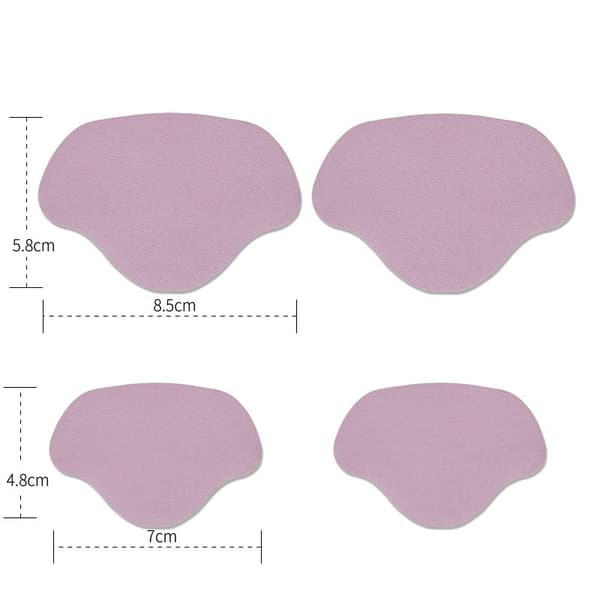 Skoreparationslapper, 8-pak Pink Pink