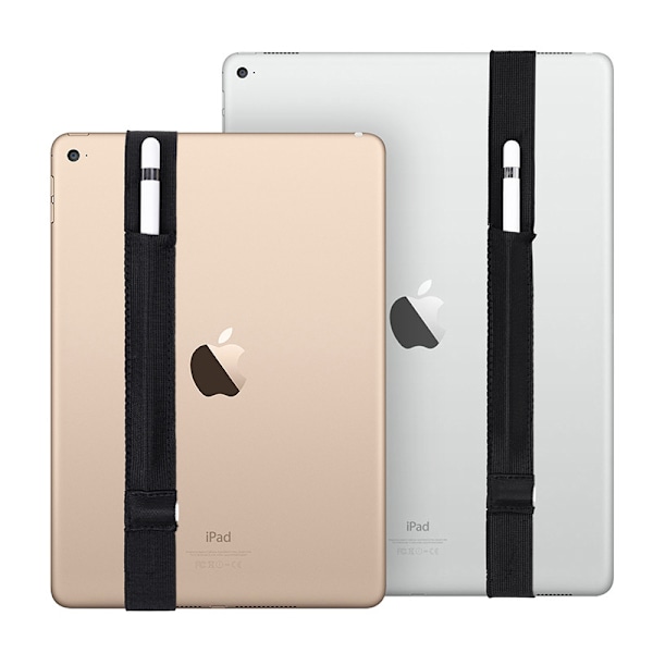 Apple Pencil elastisk hylster, stylus hylster, sort 9,7 tommer