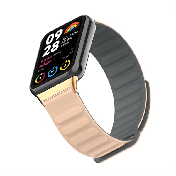 Silikonarmband för Xiaomi Band 9/8 Pro Grå