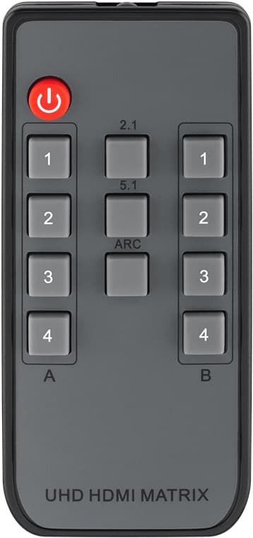 HDMI™ matrisomkopplare 4 till 2