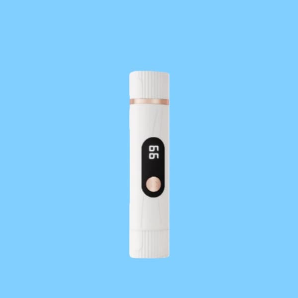 Elektrisk hårfjerner med digitalt display - 3D flydende dobbeltringshaver White White