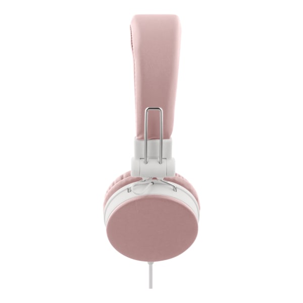 H300 Headphones with microphone, foldable, 3.5 mm, pink