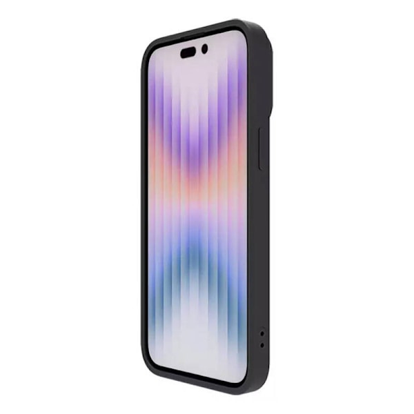Nillkin CamShield Silky Silikonfodral för iPhone 15 Pro (klassisk svart))