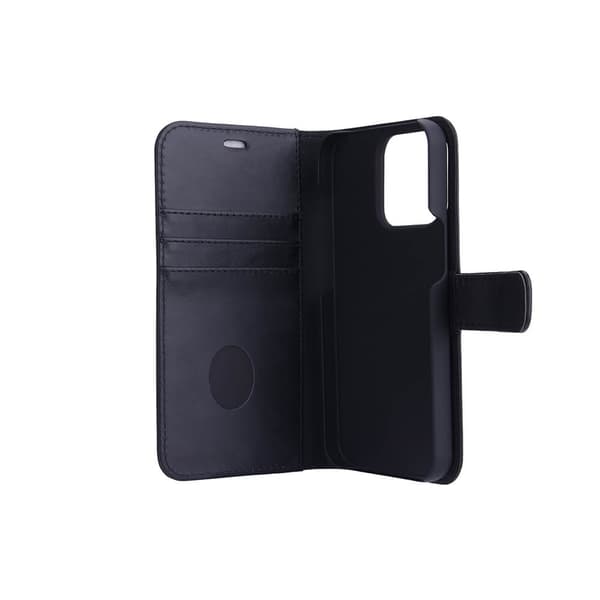 2in1 Anti Radiation RFID 3 card iPhone 13 Pro Black Leather