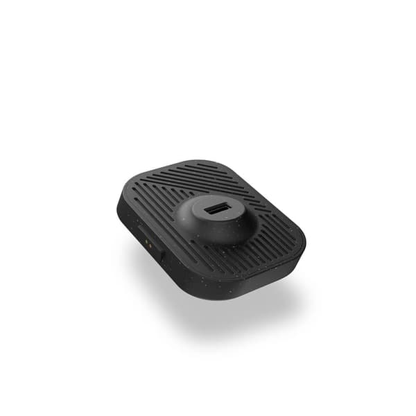 Modular USB-A + USB-C Laddare QI Extra Modul utan sladd Svart