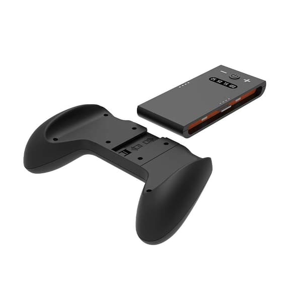 Switch2 vänster och höger handkontroll laddare kompatibelt med Switch2 handkontroller svart ABS-material