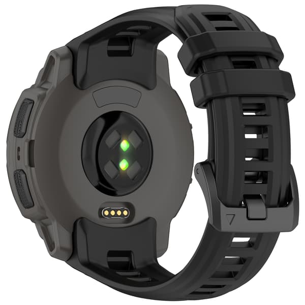 Garmin Instinct E (40mm) silikoninen kellon ranneke - musta