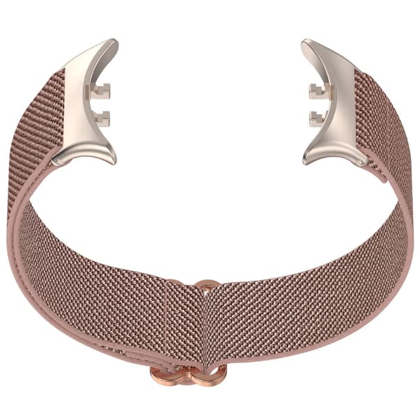 Elastinen nylonranneke vivo Watch 5:lle Pink Pink