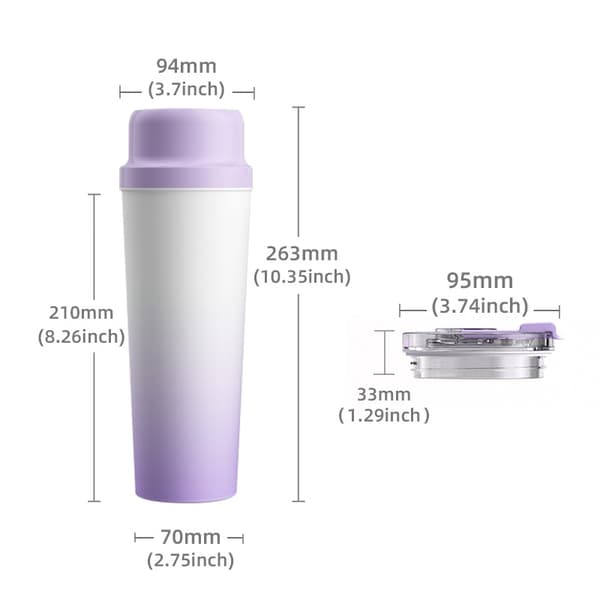 Bærbar elektrisk juicer kop - Mini 304 rustfrit stål blender til smoothies og shakes
