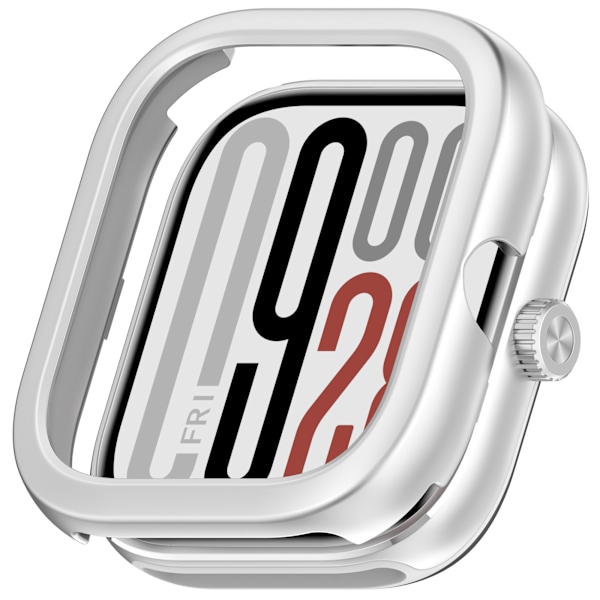 Skyddande PC-skal för Redmi Watch 5 & Watch 4 Silver