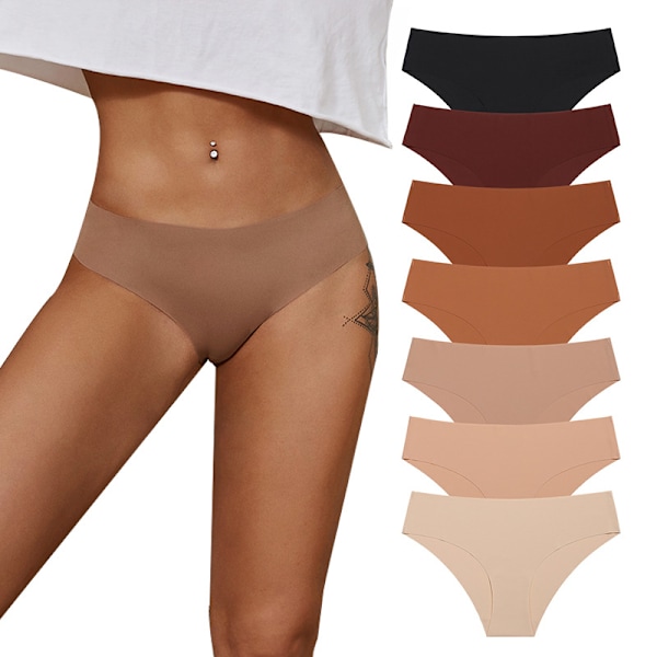 7 Pack saumattomat naisten alusvaatteet L
