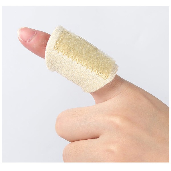 Finger Splint Finger Support Brace Finger Sleeves Beige