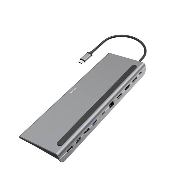 HAMA USB-C Dockningsstation Connect2Office Pro 10 Portar