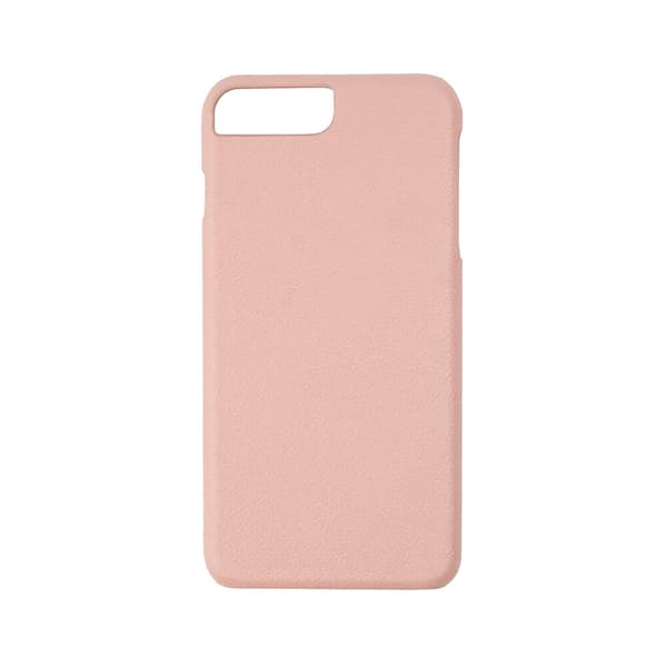 Mobilcover i læder i rosa - iPhone 6 / 7 / 8 Plus