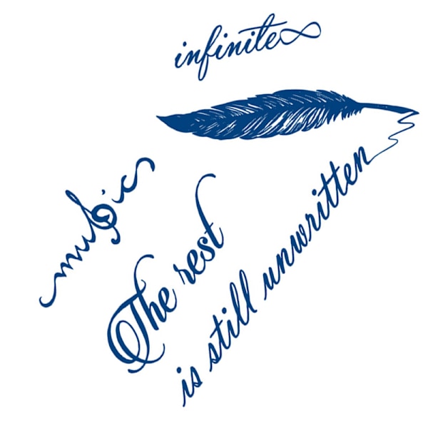 Tatuointitarrat - Nopea ja helppo kiinnitys (2 arkkia) Malli 4