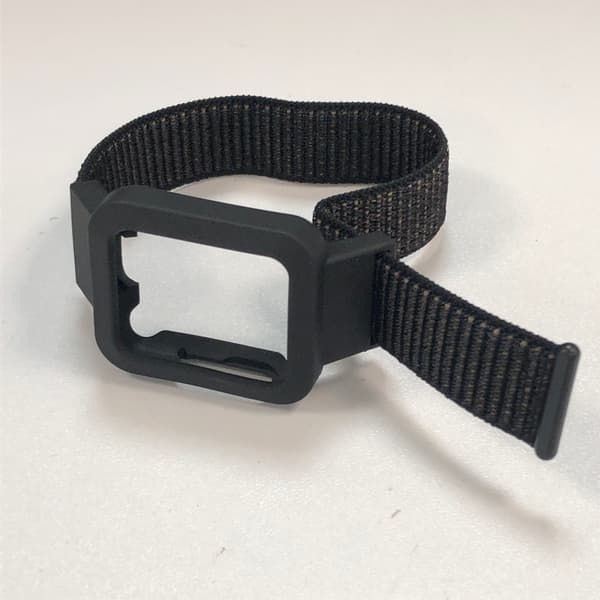 Justerbar rem i blødt og åndbart nylon til Redmi Watch 1/2 Lite Black Black