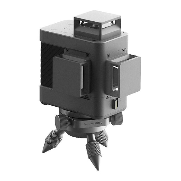 Självnivellerande 3D 360 korsnivålaser HOTO QWFGJ002 (±3mm/10m 5200mAh)