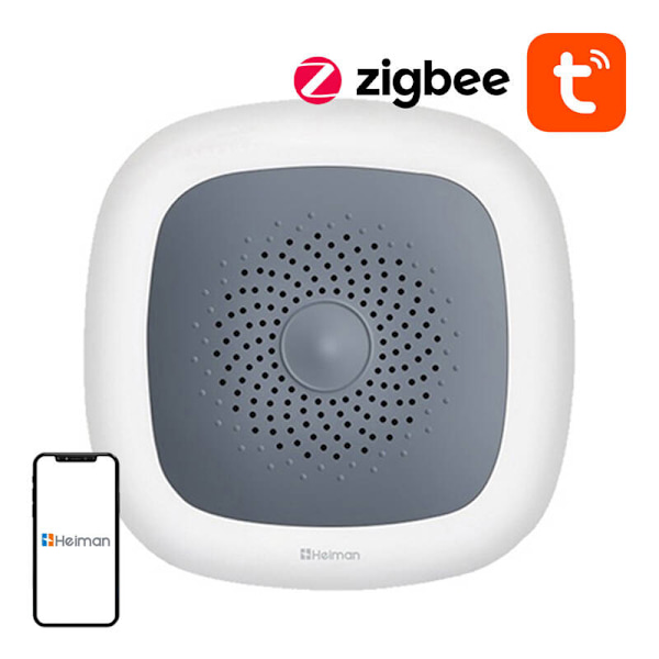 Zigbee Heiman HS1HT Tuya smart temperatur- och fuktighetssensor
