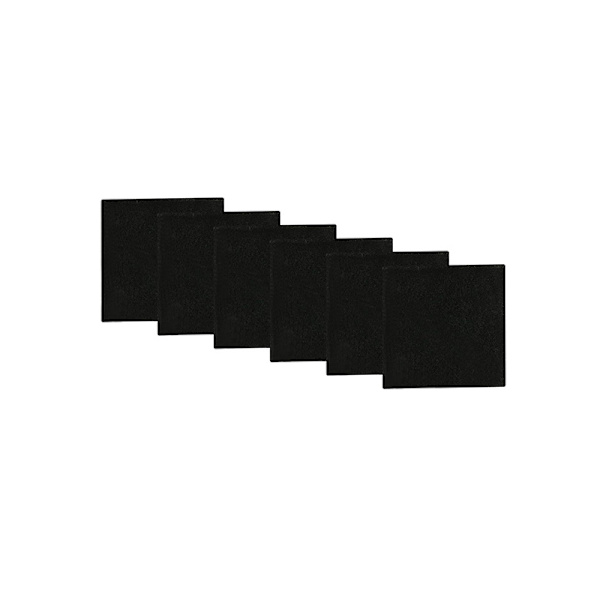 5 kpl hiilisuodatintyynyjä - Neliömäinen 165x165x10mm