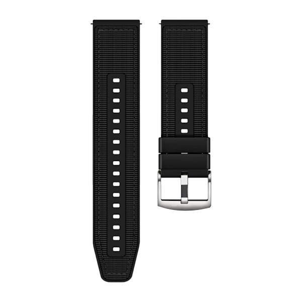 Klockarmband till Huawei klocka GT4 46mm Garmin/Samsung Svart