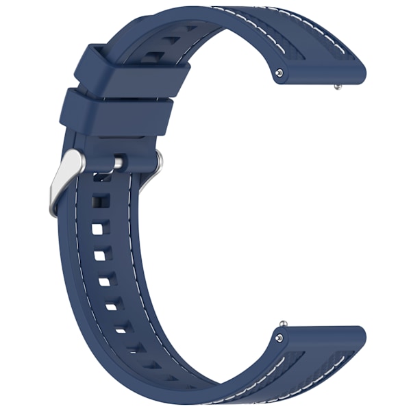 Silikonarmband för bilsömmar för Xiaomi Watch S4 & Huawei GT5 Blå