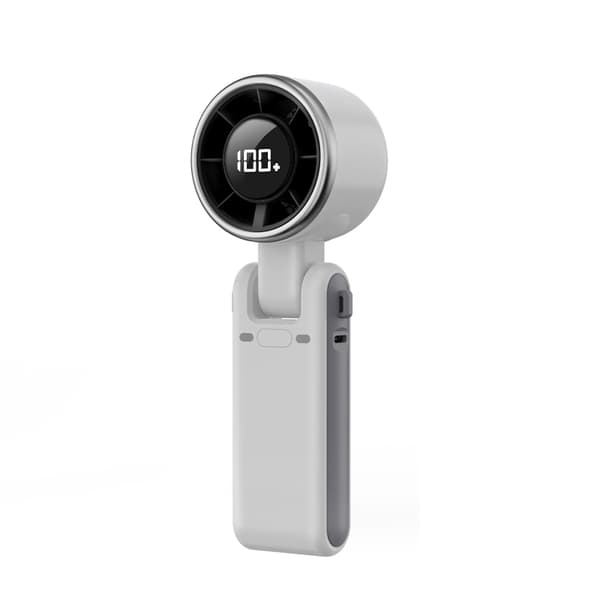 Foldbar Ventilator: Bærbar Køleløsning White White