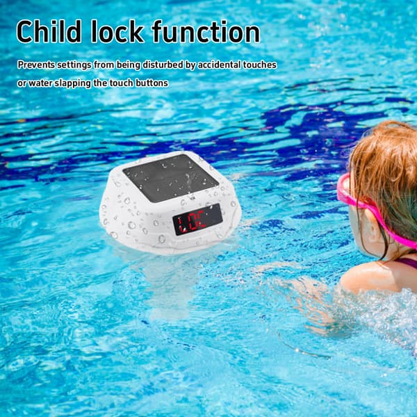 Flytande Pooltermometer med LED-Display, TS-PL01