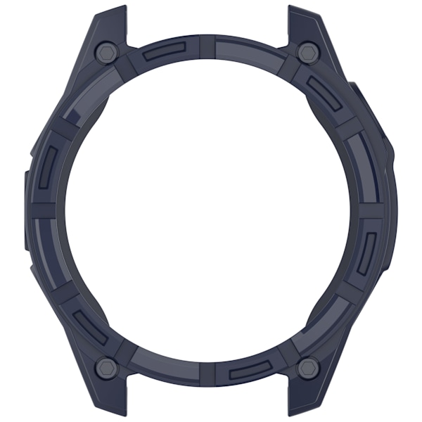 Tactix 8 Svart TPU Skyddsfodral för Garmin 51mm Solar Blå