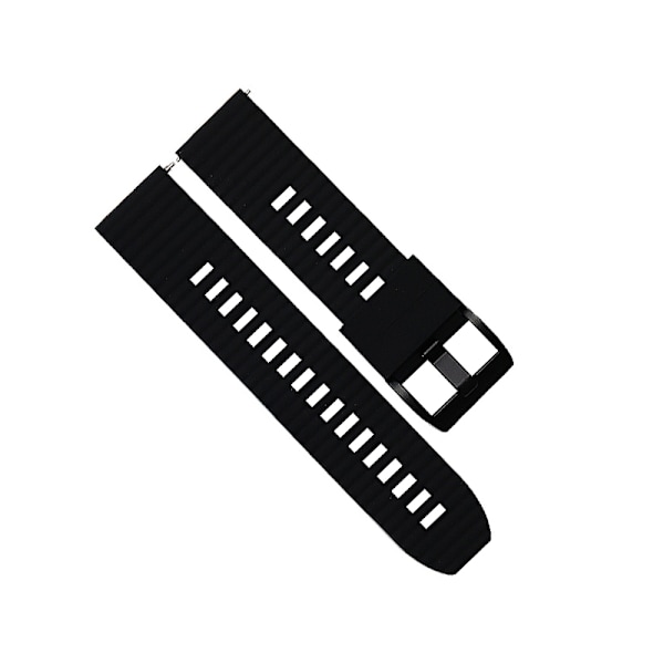 Silikone urrem til Samsung Gear S4 Sport Sort 20 mm