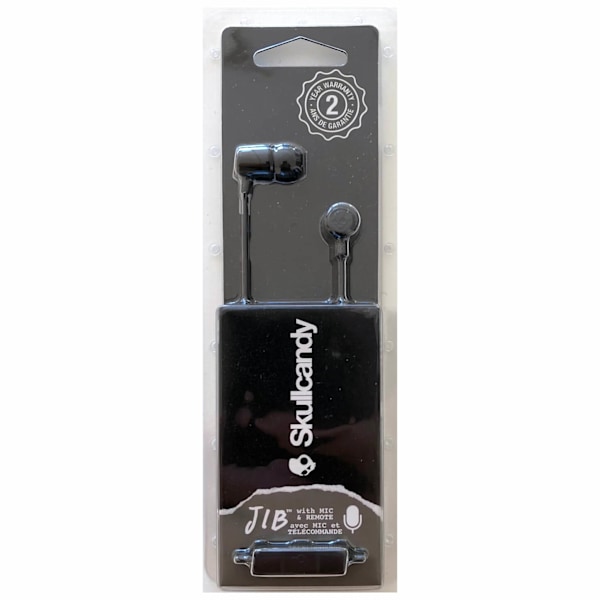 SKULLCANDY Hörlur In-Ear JIB Mic Svart