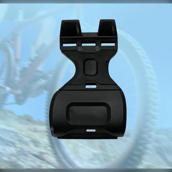 kædeholder til cykel - nylon kædebeskytter til vedligeholdelse og hjulskift, elastisk midtersektion og gummileje, strips-fastgørelse, sort, 6.5cm x 3c