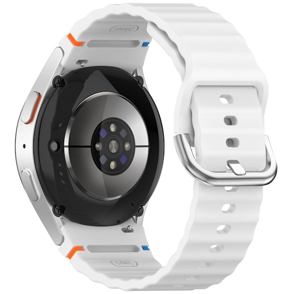 Samsung Watch 7 Wave Strap - Silverspänne (blekningsbeständig)