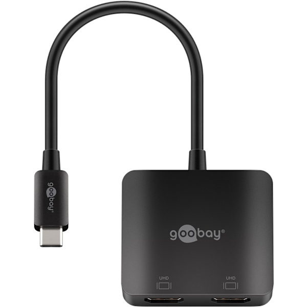 USB-C™-sovitin 2x HDMI™:lle