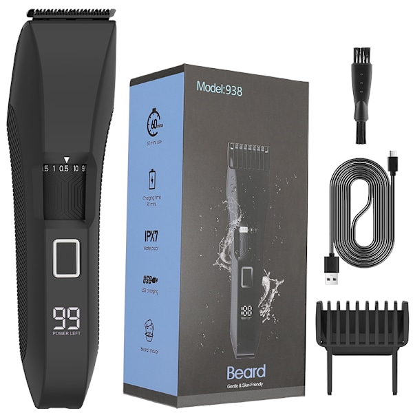 Cordless Body Groomer 938 - Svart