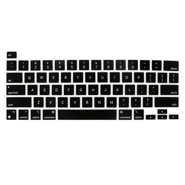 Kompatibel med silikon tangentbordskydd för MacBook Pro 16/13"