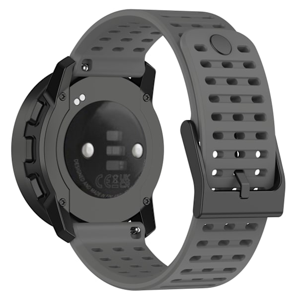 Silikoninen käsivarsinauha Suunto Vertical/9 Peak Pro/9 Peak/5 Peak Harmaa