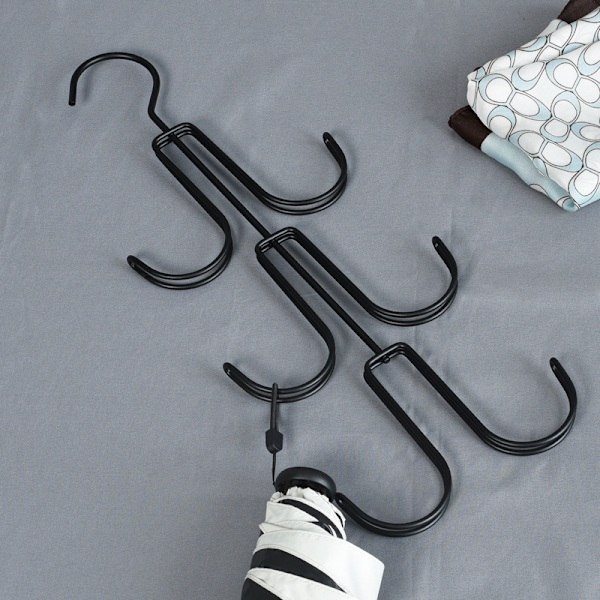 Hem Garderob Organizer Rack Black Black