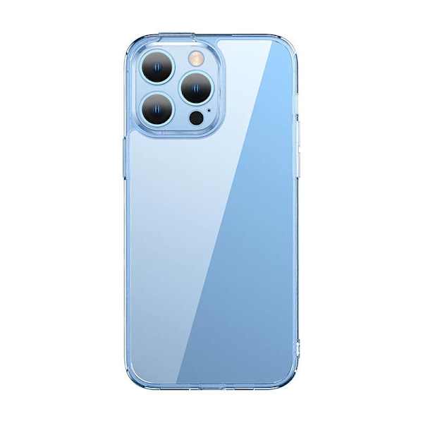 Baseus SuperCeramic läpinäkyvä lasikotelo ja karkaistu lasisetti iPhone 14 Plus -puhelimelle