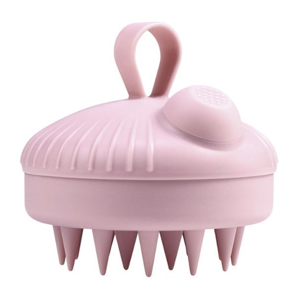 Massageborste för hårbotten Rosa