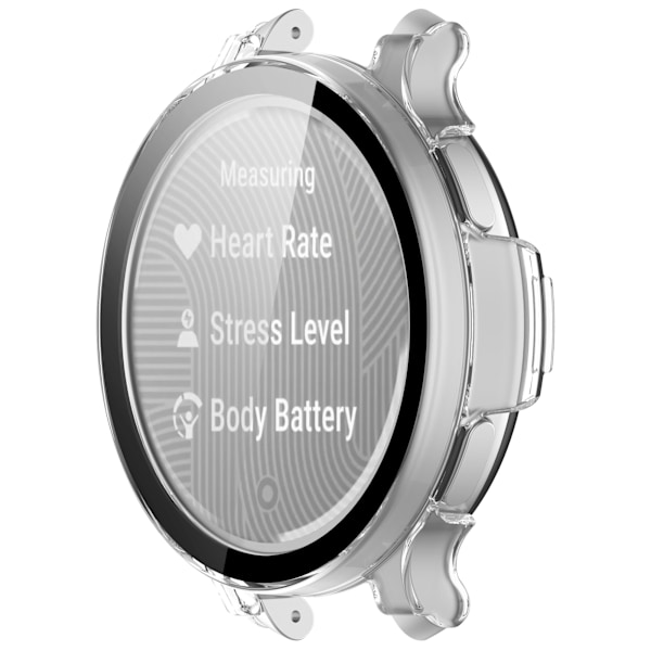 Skyddsfodral för Garmin Lily 2 Active med skärmskydd i härdat glas Transparent