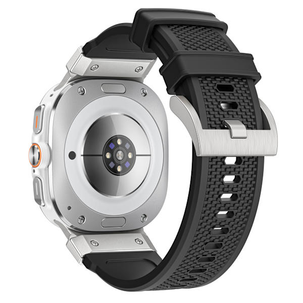 Samsung Watch 7 Ultra Tactical Urrem Sort + Hvid