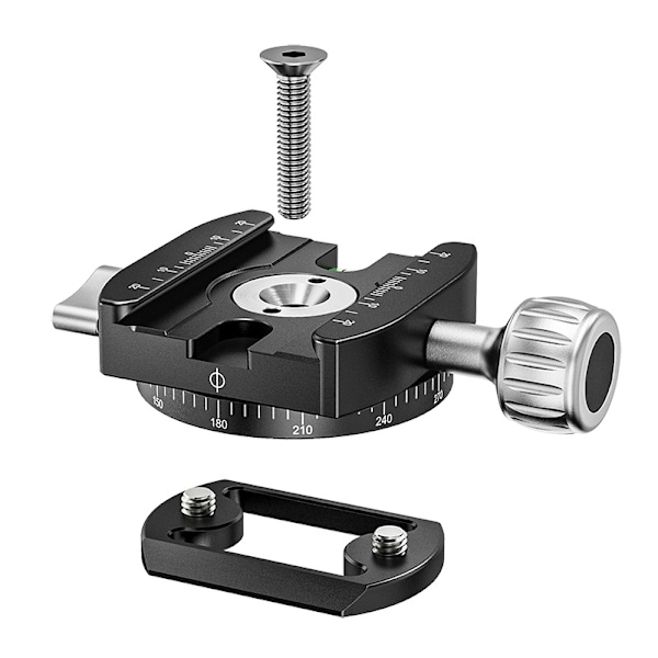 Quick Release Plate Stativbase tilbehør til panoramaklemme DSLR kamera montering