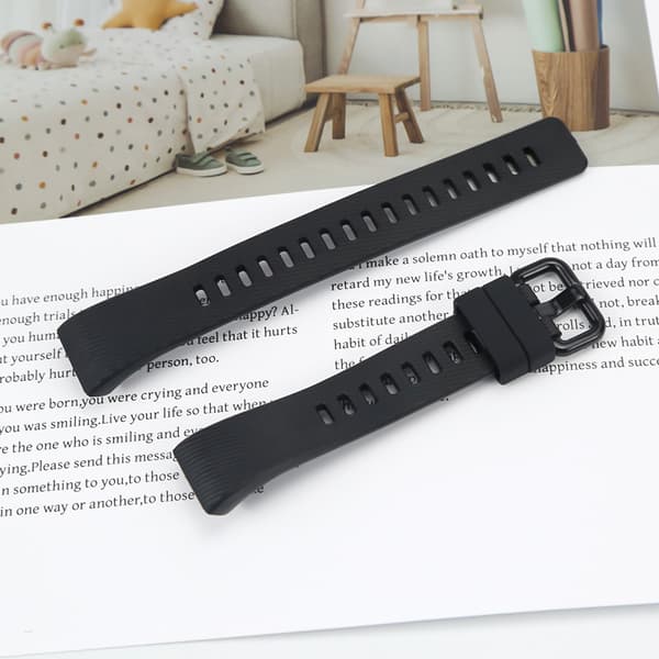 Huawei Band 3/3 Pro / 4 Pro -rannekoru musta TPU TPU