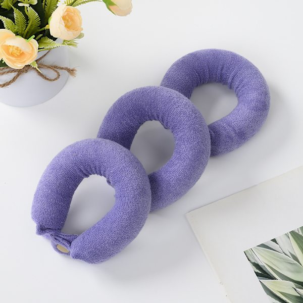 Band för Värmefria Lockar, 3-pack Lila