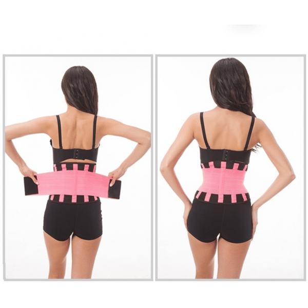 Stödbälte för ländryggen / Waist trainer Pink S Pink S